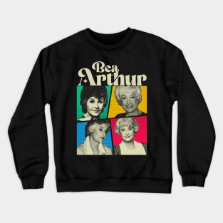 Bea Arthur Comics White Crewneck Sweatshirt